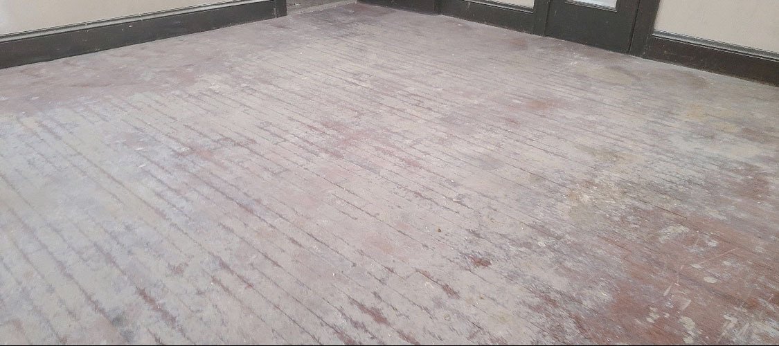 a damaged hardwood floor in san antonio